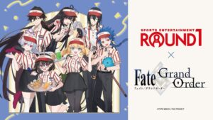 ラウンドワンでFate/Grand Orderコラボ開催へ 限定メニューやグッズも展開