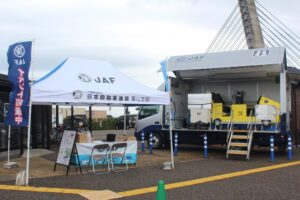 JAF富山支部、ひみ番屋街のイベントで交通安全ブースを出展へ