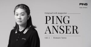 PING APPAREL連載企画PING ANSER第2回に澤穂希さんが登場