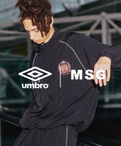 MSGがUMBROとのコラボアイテムを2026年10月9日に発売へ