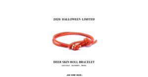 JAM HOME MADEがハロウィン限定色のレザーブレスレットを10月9日発売へ