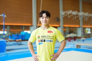 オリエンタルバイオが体操の岡慎之助選手と個人スポンサー契約を締結