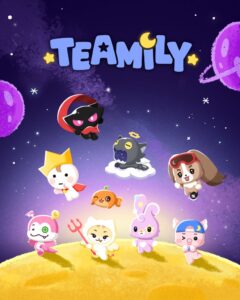 &TEAM初の公式キャラクターTEAMILYが誕生 公式グッズ販売やコラボ企画も展開