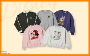 ベルーナがディズニーなどのキャラクターデザインをあしらった秋冬ウェア全7種を発売