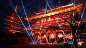 浅草寺の本堂と宝蔵門でプロジェクションマッピング開催へ 伝法院庭園の特別拝観も