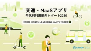 フラー、交通・MaaSアプリの利用動向レポート公開　月間利用時間は23.5％増