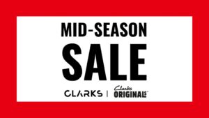 クラークス、全国の直営店などで最大50％OFFのセールを10月8日より開催へ