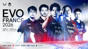 REJECTの選手5名が格闘ゲーム大会EVO FRANCE 2026に出場へ