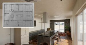 Make Houseのパース生成AI、手描き間取り図から内観CGを生成可能に