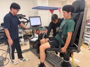 デウソン神戸が神戸国際大学でトップチームの今季2回目フィジカルテストを実施