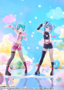 あみあみで初音ミクのデコミクフィギュア2種が案内中 2027年4月発売予定