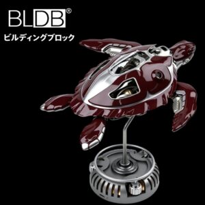 BLDB、スチームパンク メカニカルタートル 金属DIY組立キットを発売へ