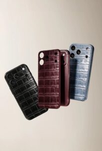 ゴールデンコンセプトが新作iPhoneケースを発売 クロコ型押しレザーを採用