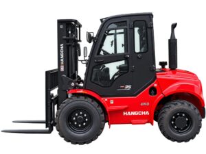 アドバンス、大阪市初とされる3.5tクラス4WDフォークリフトをレンタル開始へ