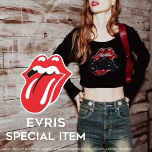 EVRISとThe Rolling Stonesの別注アイテム全5型が10月9日より発売へ
