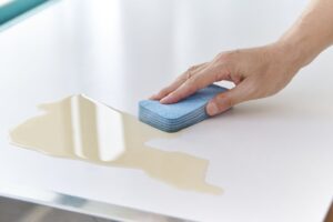 コーナン商事、剥がして使えるマイクロファイバー吸水スポンジを発売
