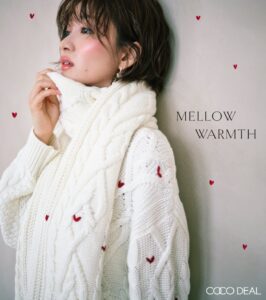 COCO DEALが岡崎紗絵起用のMELLOW WARMTHを10/9公開へ