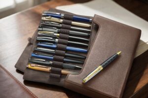 シェーファーがレザーペンケース6種類を発売