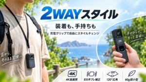 超小型アクションカメラYD01がMakuakeで先行予約販売を開始へ