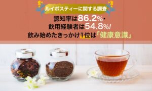 ルイボスティー飲用経験者は54.8％　重視点は味やコスパ　健成園などの調査