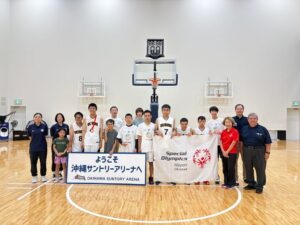 沖縄サントリーアリーナでスペシャルオリンピックス日本・沖縄向けスポーツ教室開催