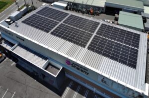 株式会社たちばな あづみの店に126.36㎾の自家消費型太陽光発電システムを導入