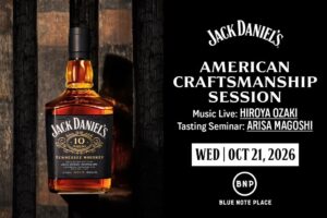 BLUE NOTE PLACEでジャックダニエルと尾崎裕哉のコラボイベント開催へ