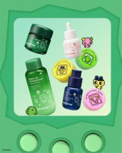 イニスフリー、たまごっち30周年記念コラボアイテムを11月1日より数量限定発売へ