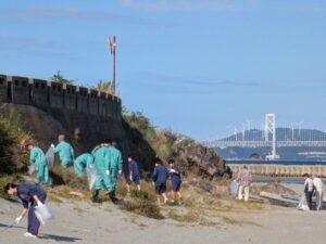 鳴門市の龍宮の磯周辺で10月17日にリフレッシュ瀬戸内の海岸清掃活動を実施へ