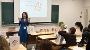 日本最適化栄養食協会が戸板女子短大で特別講義 若年女性の栄養課題を解説
