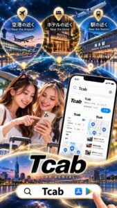 TANAAKKら、福岡や沖縄でデジタル完結のレンタカーサービスTcabを展開
