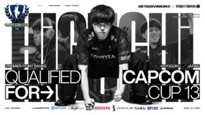 ZETA DIVISIONのひぐちがCAPCOM CUP 13への出場権を獲得