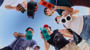 NothingがポータブルスピーカーCMF Speaker SとMを発売