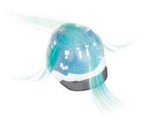 ミドリ安全、通気量を約5倍にした産業用ヘルメット「SC-33」を10月13日発売へ