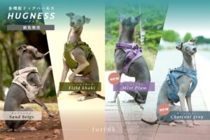 furfolk、多機能ドッグハーネスHUGNESSに新色を追加し全4色展開へ