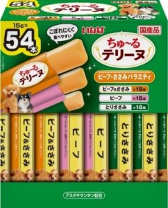 いなばペットフードが大容量のちゅ〜るテリーヌ 54本入り全2品を発売