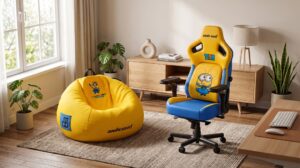 Andaseatとミニオンズが日本初コラボ　ゲーミングチェアなど2製品を発売