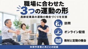 フラクタルワークアウトが高齢従業員向け年間運動プランを提供開始
