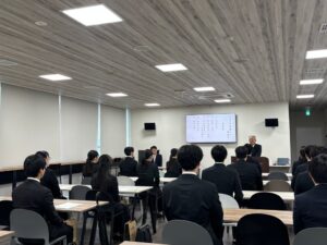 新コスモス電機株式会社が2027年度の内定式を開催 前年を上回る18名が参加