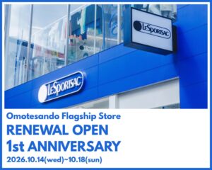 レスポートサック表参道店、1周年記念イベントを10月14日から開催へ