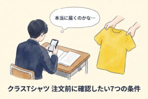 Lemon、クラスTシャツのトラブル回避に向け注文前確認7条件を公開