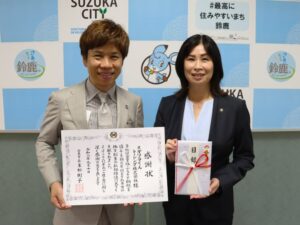 スガワラくんレーシング、企業版ふるさと納税で三重県鈴鹿市に1,000万円を寄附