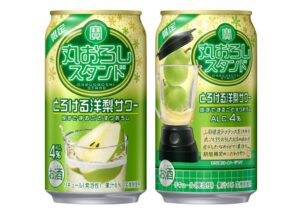 宝酒造が寶 丸おろしスタンド とろける洋梨サワーを11月2日に期間限定発売へ