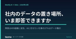 【社内のデータの置き場所、いま即答できますか】障害は495組織に波及。クラウド障害の教訓とAIエージェント時代に求められる「データ台帳」の重要性を読み解く総括レポートを無料公開
