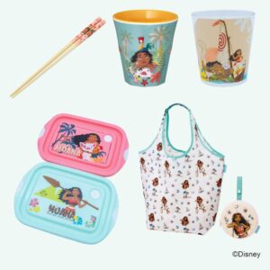 スケーター モアナと伝説の海デザインの竹箸を11月上旬発売 全5種を展開