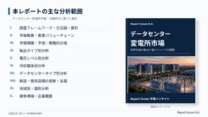 レポートオーシャン注目市場分析「データセンター向け変電所」を公開