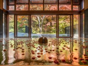 星野温泉 トンボの湯でりんご湯が2026年11月7日から開催へ