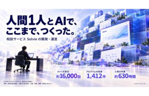 伊吹が人間1人と複数AIで開発したSolvieの有料プランを開始