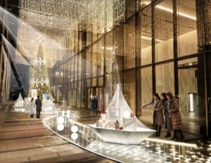 東京ミッドタウン八重洲でクリスマスイベント開催へ　高さ約7mのツリーなど登場
