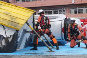 横浜市総合防災訓練に約2000人参加 イッツコムが生中継を実施